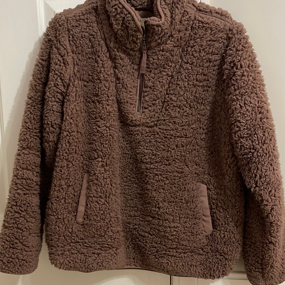 Altar’d State Sherpa quarter zip pullover